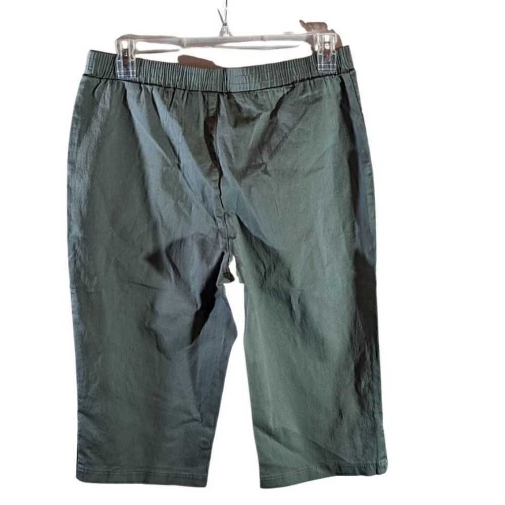 NWT D & Co Denim Company Olive Denim Shorts Woman's L